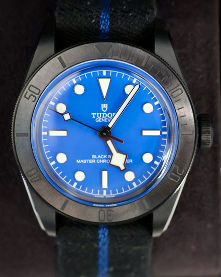 No Reserve - 2024 Tudor Black Bay 41MM Blue Dial Textile Strap (79210CNU)