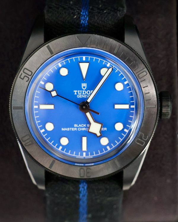 No Reserve - 2024 Tudor Black Bay 41MM Blue Dial Textile Strap (79210CNU)