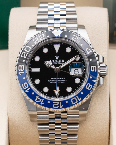 2026 Rolex GMT-Master II "Batgirl" 40MM Black Dial Jubilee Bracelet (126710BLNR)