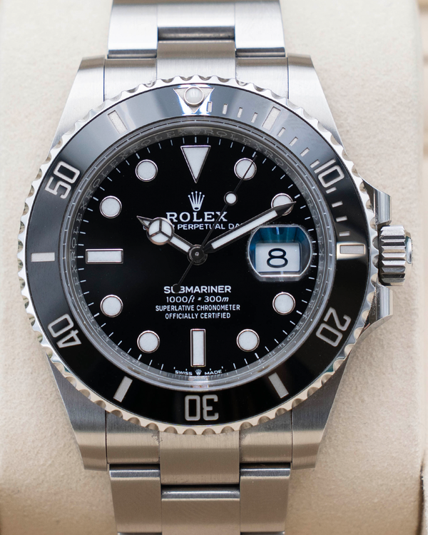 2025 Rolex Submariner Date 41MM Black Dial Oyster Bracelet (126610LN)