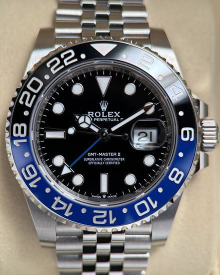 2026 Rolex GMT-Master II "Batgirl" 40MM Black Dial Jubilee Bracelet (126710BLNR)