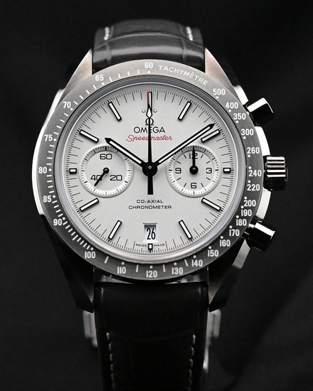 2022 Omega Speedmaster Dark Side of the Moon "Grey Side of the Moon" 44.25MM Grey Dial Leather Strap (311.93.44.51.99.002)