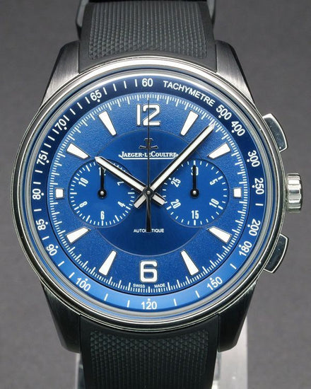 2023 Jaeger-LeCoultre Polaris Chronograph 42MM Blue Dial Rubber Strap (Q9028480)