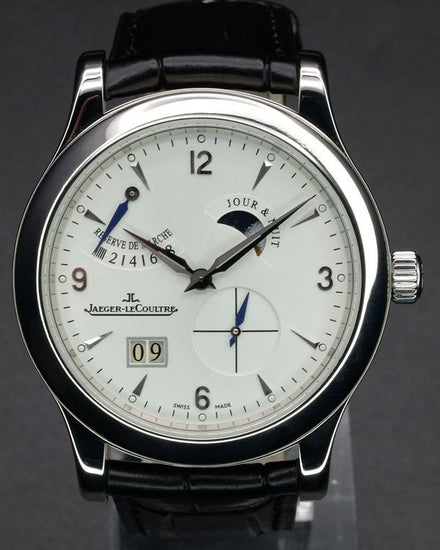 2013 Jaeger-LeCoultre Master Eight Days 41MM Silver Dial Leather Strap (Q1608420)