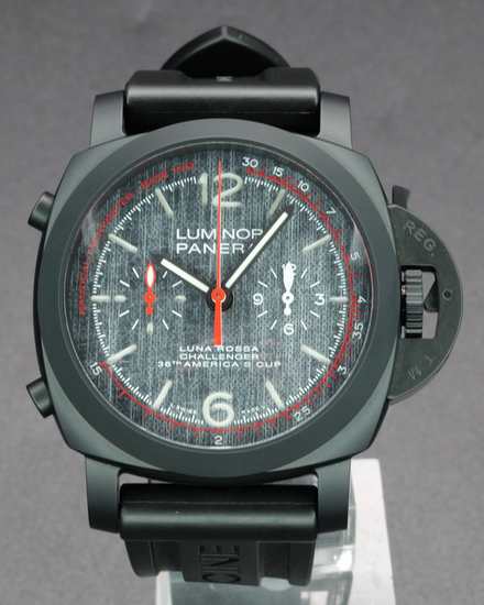 2023 Panerai Luminor Luna Rossa "36th America's Cup" Edition 44MM Grey Dial Rubber Strap (PAM01037)