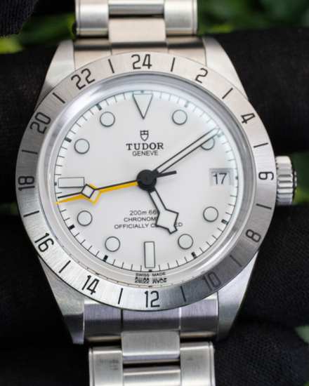 2025 Tudor Black Bay Pro GMT 39MM White Dial Steel Bracelet (79470)