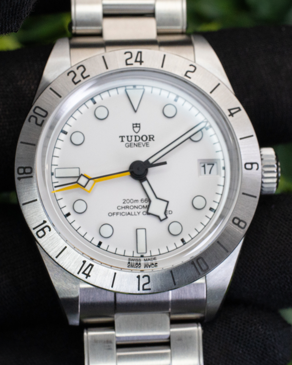 2025 Tudor Black Bay Pro GMT 39MM White Dial Steel Bracelet (79470)