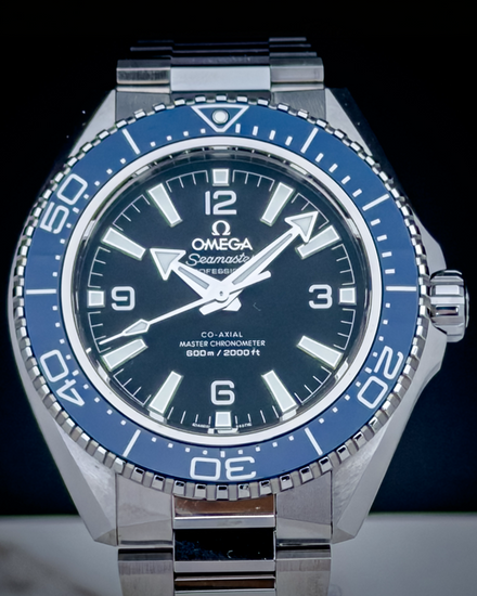 2025 Omega Seamaster Planet Ocean 600M 42MM Black Dial Steel Bracelet (217.30.42.21.01.002)