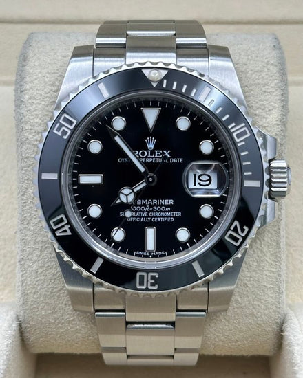 2018 Rolex Submariner Date 40MM Black Dial Oyster Bracelet (116610LN)