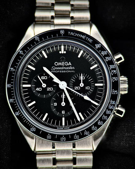 2025 Omega Speedmaster Professional Moonwatch 42MM Black Dial Steel Bracelet (310.30.42.50.01.002)