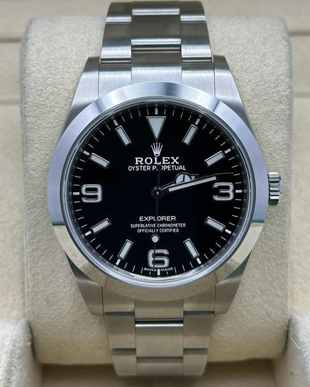 2020 Rolex Explorer 39MM Black Dial Oyster Bracelet (214270)