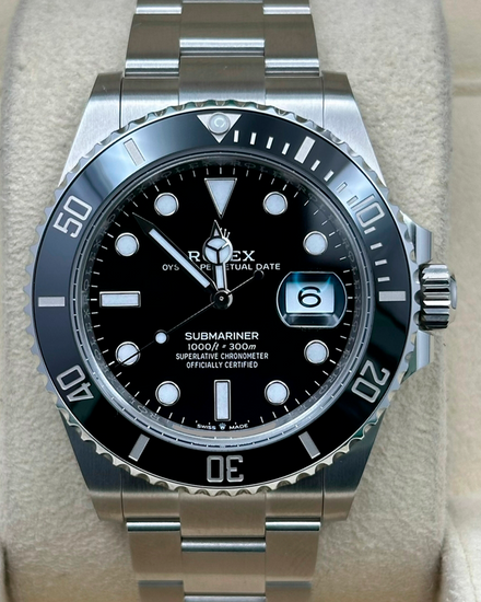 2025 Rolex Submariner Date 41MM Black Dial Oyster Bracelet (126610LN)
