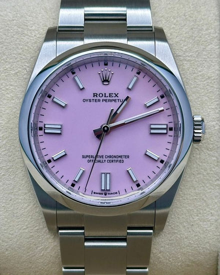 2023 Rolex Oyster Perpetual 36MM Pink Dial Oyster Bracelet (126000)