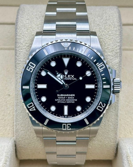 2025 Rolex Submariner No-Date 41MM Black Dial Oyster Bracelet (124060)