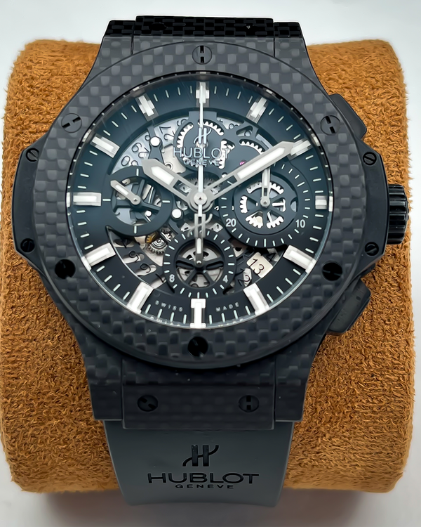 Hublot Big Bang Aero Bang 44MM Skeleton Dial Rubber Strap (311.QX.1124.RX)
