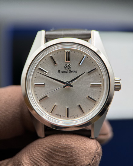 2024 Grand Seiko Heritage Collection 36.5MM Silver Dial Leather Strap (SBGW291)