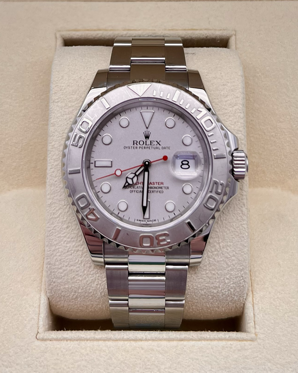 2016 Rolex Yacht-Master 40MM Silver Dial Oyster Bracelet (116622)