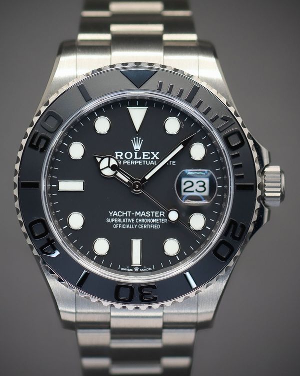 2025 Rolex Yacht-Master 42MM Black Dial Titanium Oyster Bracelet (226627)