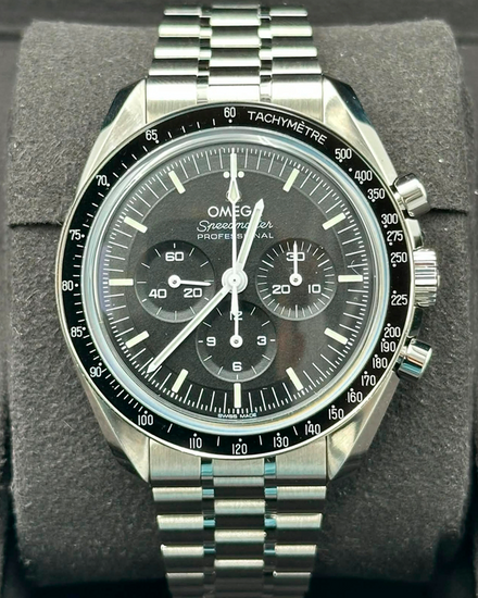 2026 Omega Speedmaster Professional Moonwatch 42MM Black Dial Steel Bracelet (310.30.42.50.01.002)