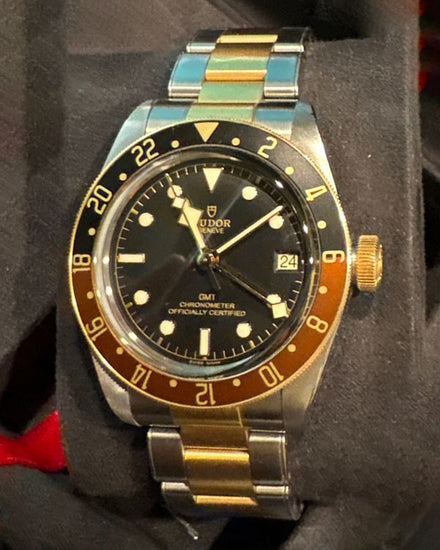 2023 Tudor Black Bay GMT S&G "Rootbeer" 41MM Black Dial Two-Tone Bracelet (79833MN)