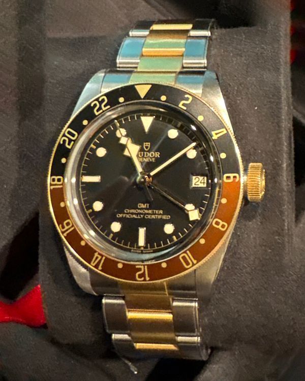 2023 Tudor Black Bay GMT S&G "Rootbeer" 41MM Black Dial Two-Tone Bracelet (79833MN)