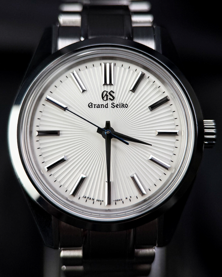 2025 Grand Seiko Heritage 36.5MM White Dial Steel Bracelet (SBGW297)