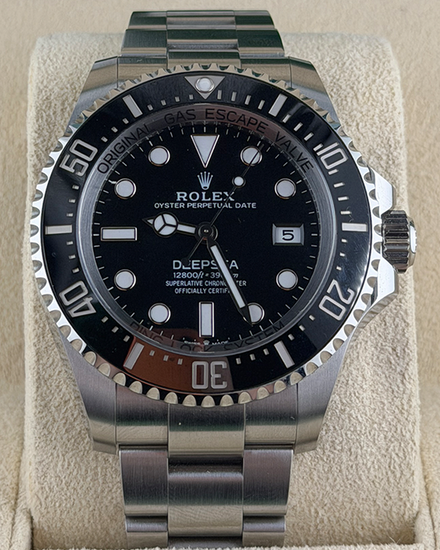 2025 Rolex Sea-Dweller Deepsea 44MM Black Dial Oyster Bracelet (136660)