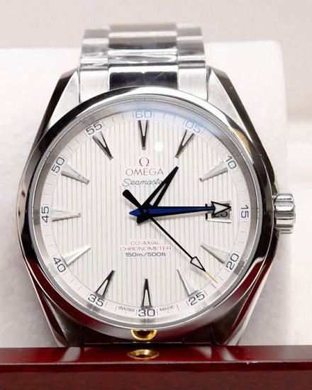 2012 Omega Seamaster Aqua Terra 150M "Captain's Watch" 41.5MM Silver Dial Steel Bracelet (231.10.42.21.02.002)