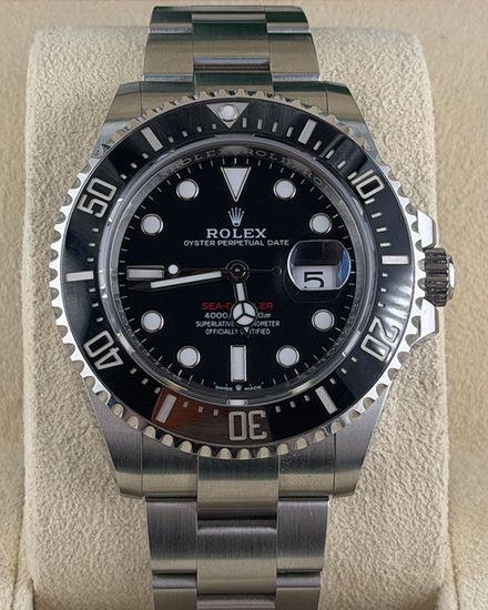 2024 Rolex Sea-Dweller "Red Letters" 43MM Black Dial Oyster Bracelet (126600)