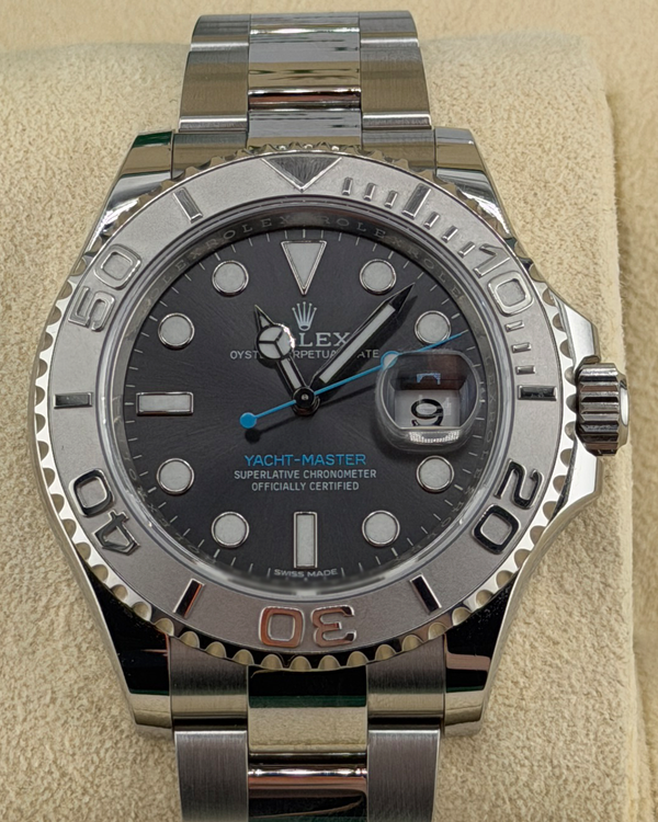 2018 Rolex Yacht-Master 40MM Slate Dial Oyster Bracelet (116622)