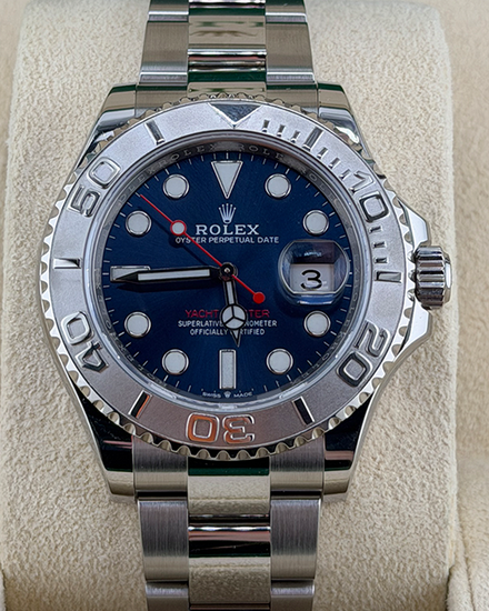 2020 Rolex Yacht-Master 40MM Blue Dial Oyster Bracelet (126622)