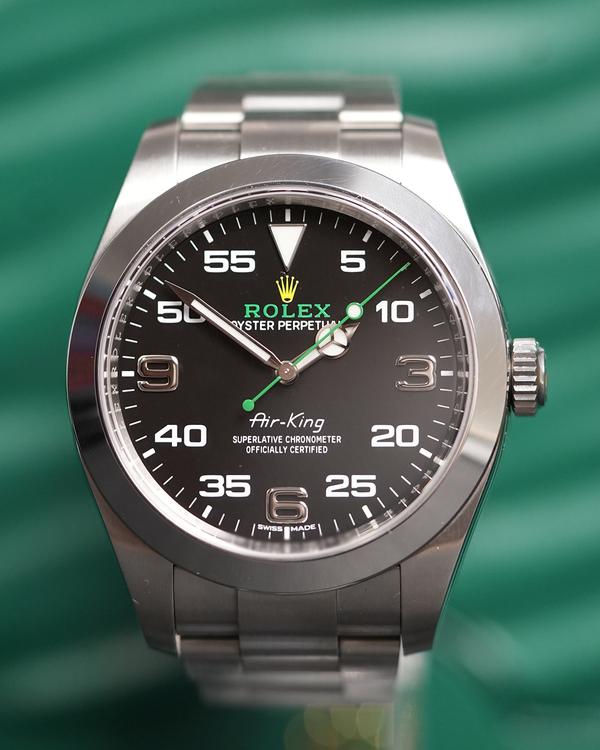 2020 Rolex Air-King 40MM Black Dial Oyster Bracelet (116900)