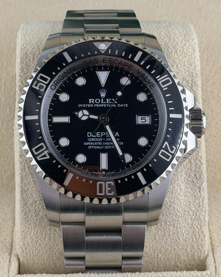 2025 Rolex Sea-Dweller Deepsea 44MM Black Dial Oyster Bracelet (136660)