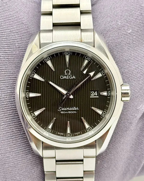 Omega Seamaster Aqua Terra 150M 38.5MM Quartz Grey Dial Steel Bracelet (231.10.39.61.001)