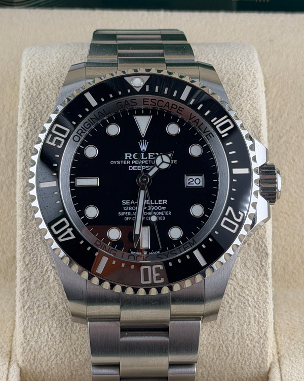 2022 Rolex Sea-Dweller Deepsea 44MM Black Dial Oyster Bracelet (126660)