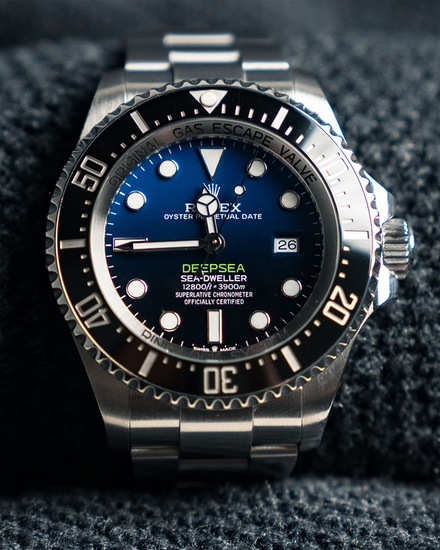2022 Rolex Sea-Dweller Deepsea "James Cameron" 44MM Blue Dial Oyster Bracelet (126660)