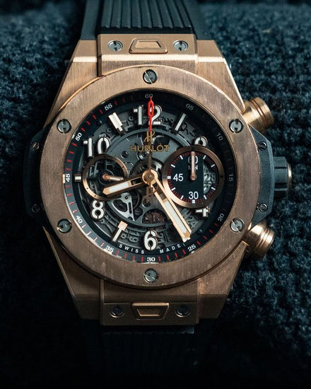 Hublot Big Bang Unico 45MM Skeleton Dial Rubber Strap (411.OX.1180.RX)