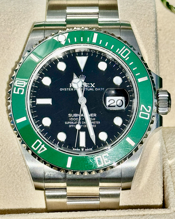 2023 Rolex Submariner Date "Starbucks" 41MM Black Dial Oyster Bracelet (126610LV)