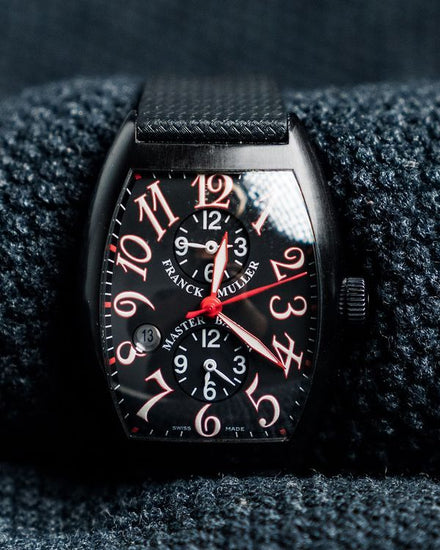 2013 Franck Muller Master Banker 39.5MM Black Dial Rubber Strap (8880 MB SCDT NRR GACB DB)