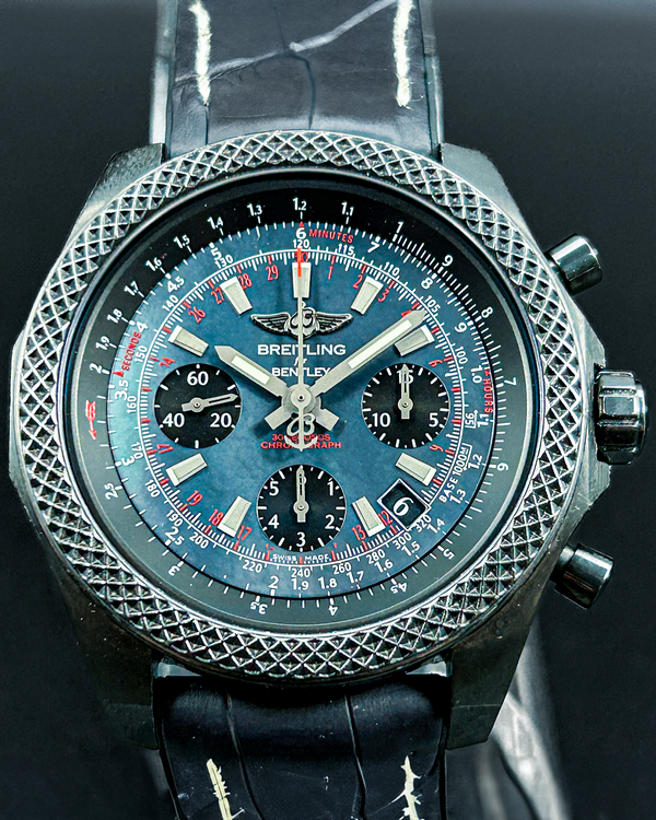 2017 Breitling Bentley B06 "Midnight Carbon" L.E. 44MM Mother of Pearl Dial Leather Strap (MB061225/BE61)