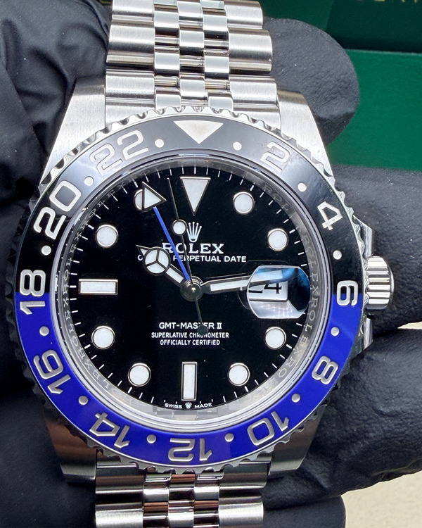 2026 Rolex GMT-Master II "Batgirl" 40MM Black Dial Jubilee Bracelet (126710BLNR)