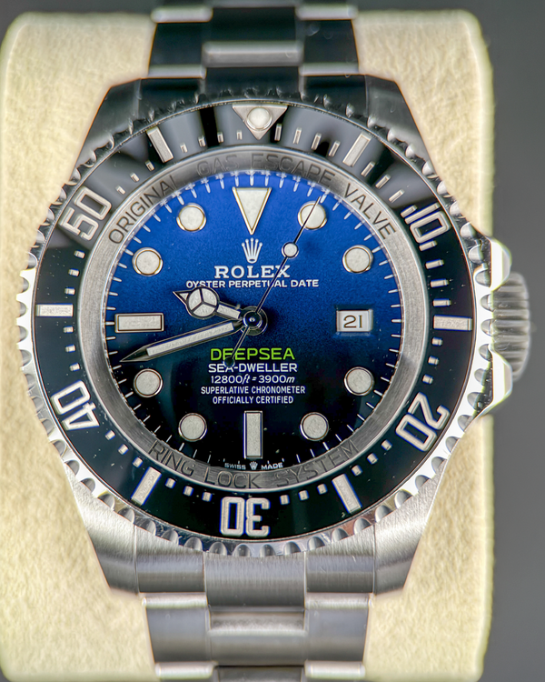 2022 Rolex Sea-Dweller Deepsea "James Cameron" 44MM Blue Dial Oyster Bracelet (126660)