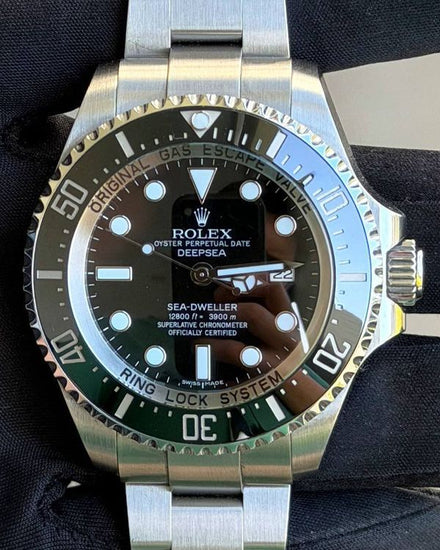 2018 Rolex Sea-Dweller Deepsea 44MM Black Dial Oyster Bracelet (116660)