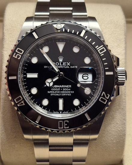 2025 Rolex Submariner Date 41MM Black Dial Oyster Bracelet (126610LN)
