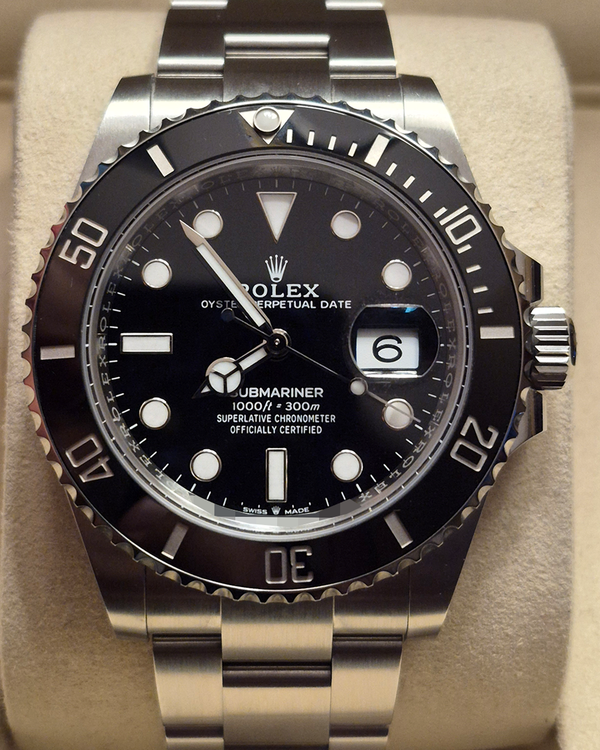 2025 Rolex Submariner Date 41MM Black Dial Oyster Bracelet (126610LN)