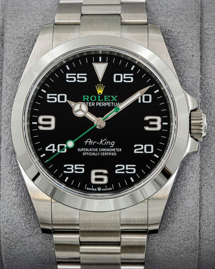 2026 Rolex Air-King 40MM Black Dial Oyster Bracelet (126900)