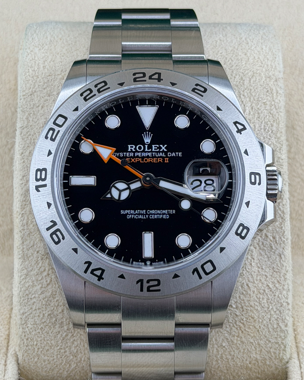 2025 Rolex Explorer II 42MM Black Dial Oyster Bracelet (226570)