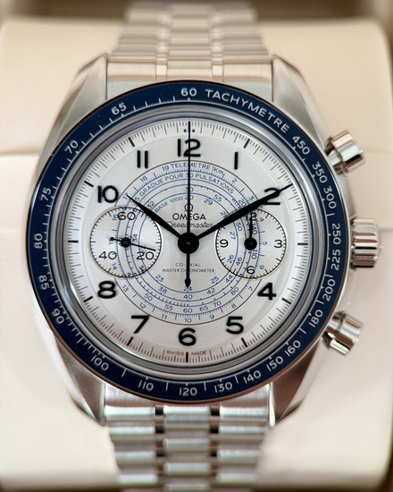 2026 Omega Speedmaster Chronoscope 43MM Silver Dial Steel Bracelet (329.30.43.51.02.001)