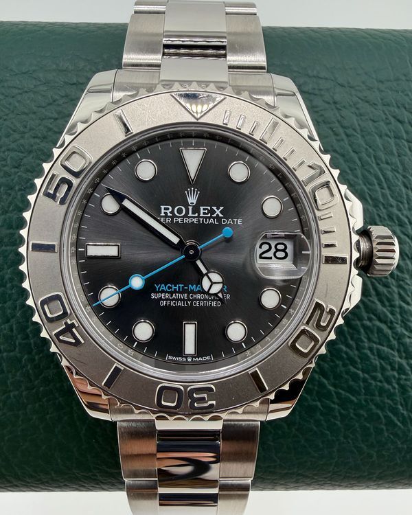 2025 Rolex Yacht-Master 37MM Rhodium Dial Oyster Bracelet (268622)