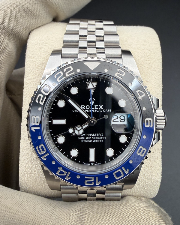 2025 Rolex GMT-Master II "Batgirl" 40MM Black Dial Jubilee Bracelet (126710BLNR)